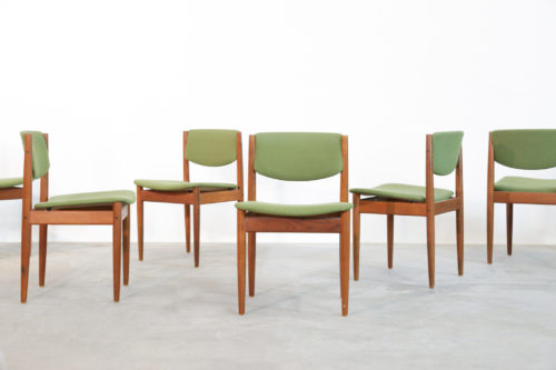 6 chaises finn juhl scandinave danish dining chair (4)