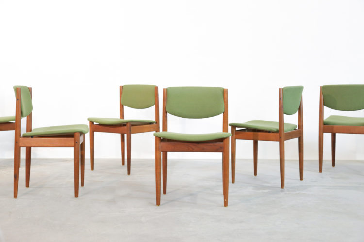 6 chaises finn juhl scandinave danish dining chair (4)