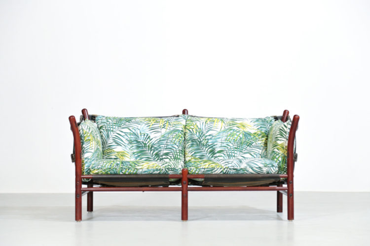 Banquette safari Arne norell fauteuil suedois sofa 16