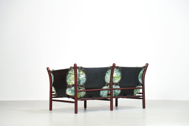 Banquette safari Arne norell fauteuil suedois sofa 16