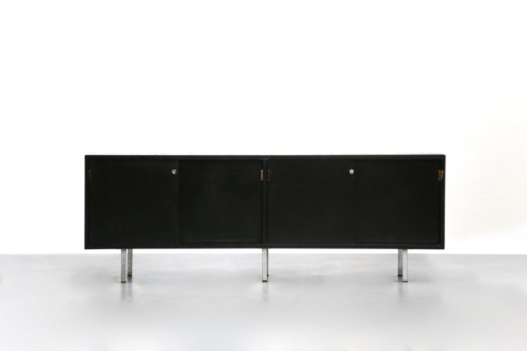 Enfilade Florence Knoll sideboard marbre carrare buffet 1