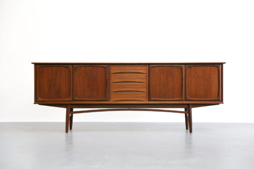 enfilade norvegienne scandinave Sideboard teck by Rastad & Relling for Gustav Bahus