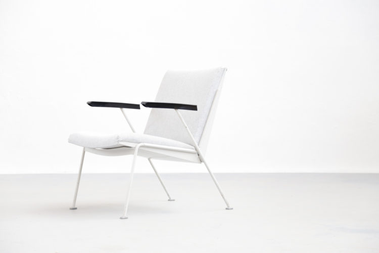 fauteuil Wim Rietveld ''Oase'' Chair for Ahrend de Cirkel 1959, Netherlands design vintage 00008
