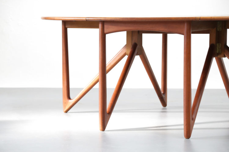 table à manger Kurt Østervig dining danoise scandinave