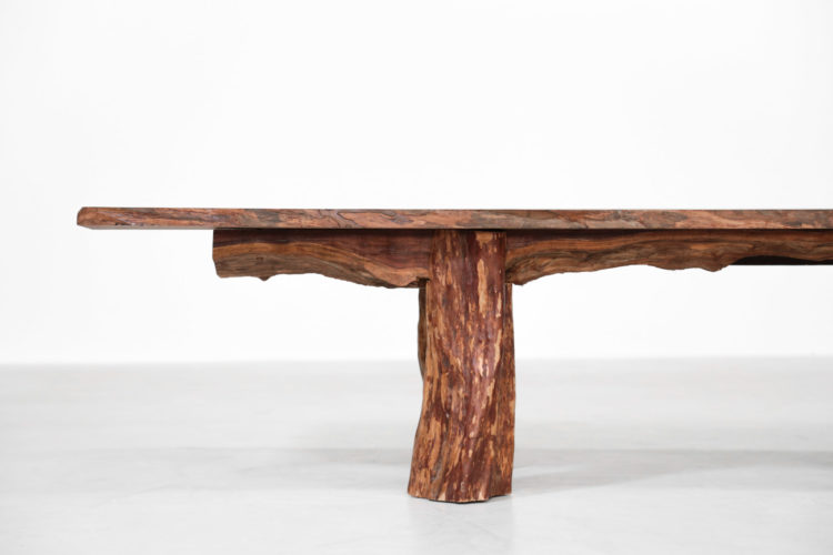 grand banc table basse brutaliste design 1