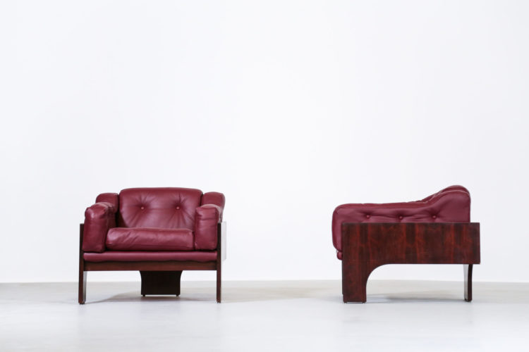 paire de fauteuil Oriolo par Claudio Salocchi pour Sormani9