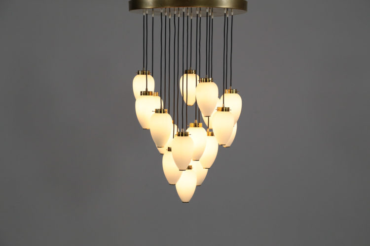 Lustre suspension hans agne jakobsson italien vintage design 10