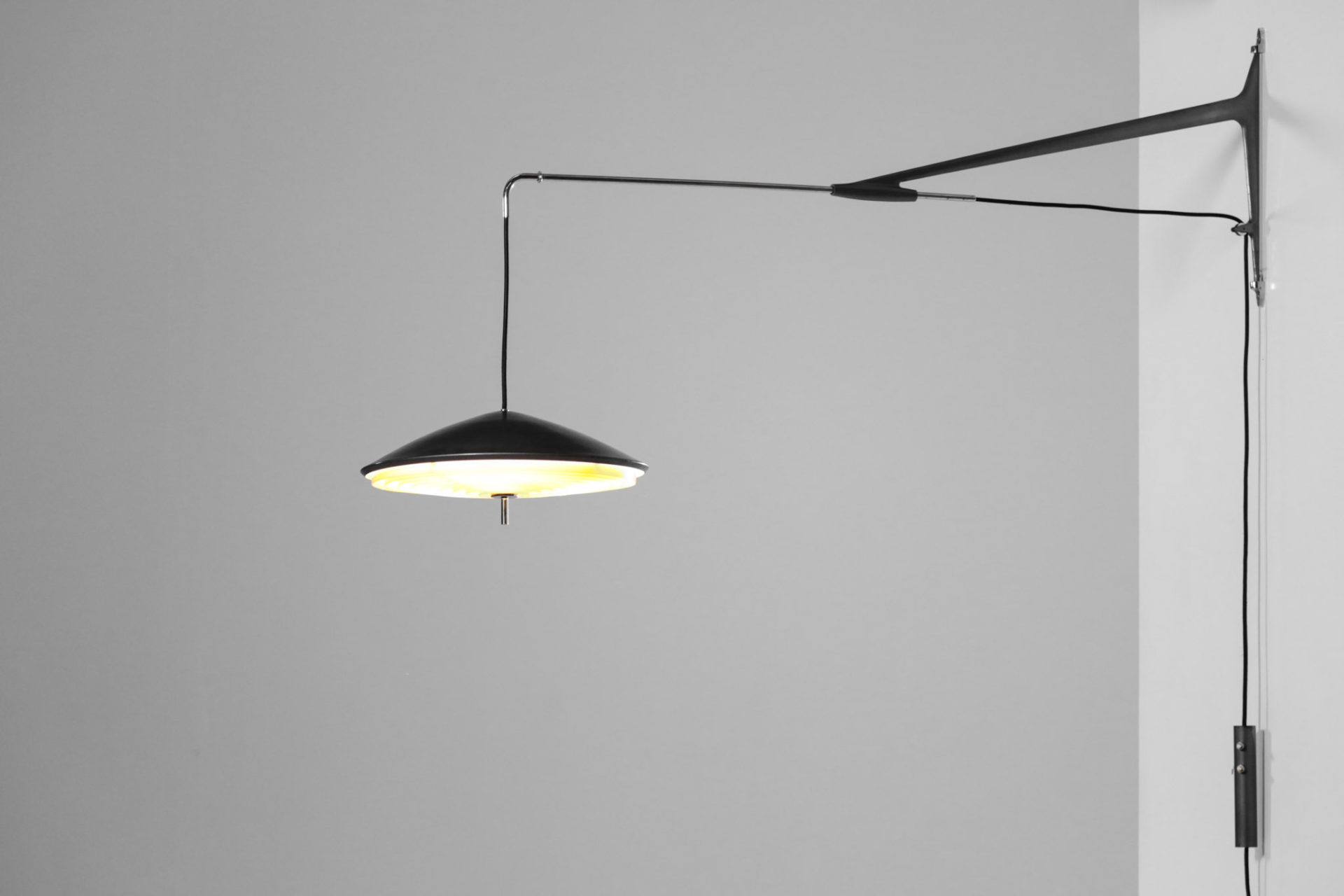 Applique potence télescopique arlus vintage design francais Danke Galerie