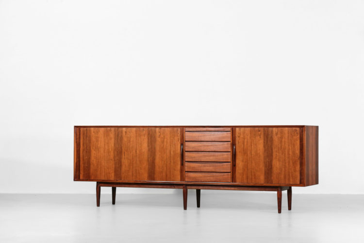 Enfilade danoise arne vodder scandinave 76 Palissandre de rio23