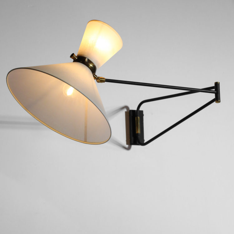 applique potence lunel vintage design années 60 lampe