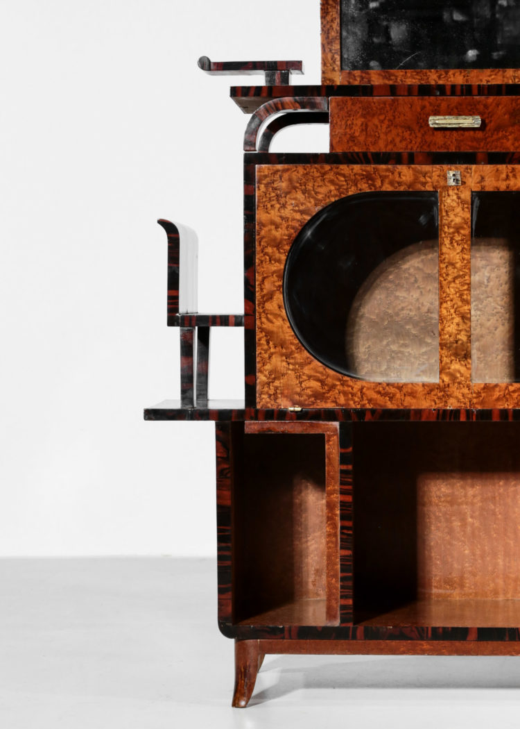 meuble bar des années 40 style ettore sottsass moderniste2