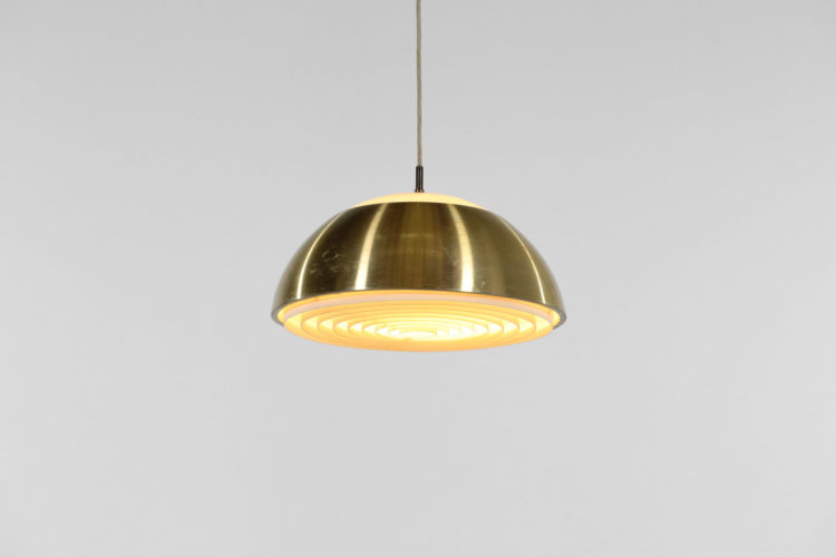 Suspension danoise années 60 doré jo hammerborg