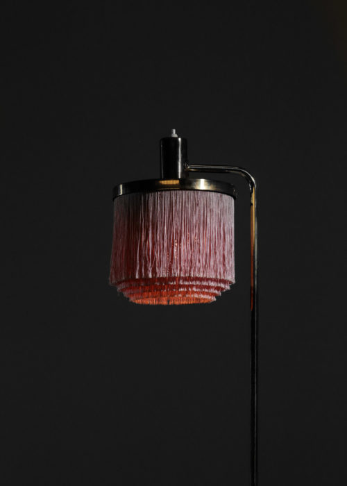 Lampadaire hans agne jakobsson rose frange G109
