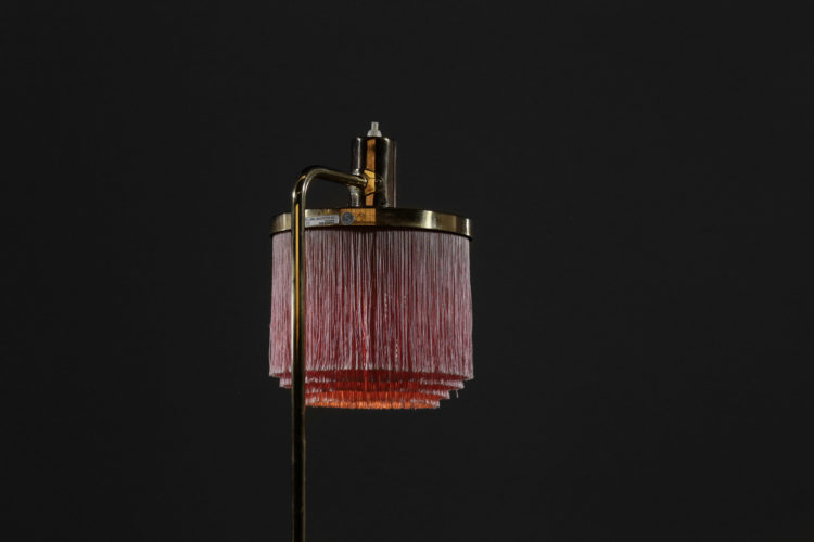 Lampadaire hans agne jakobsson rose frange G109