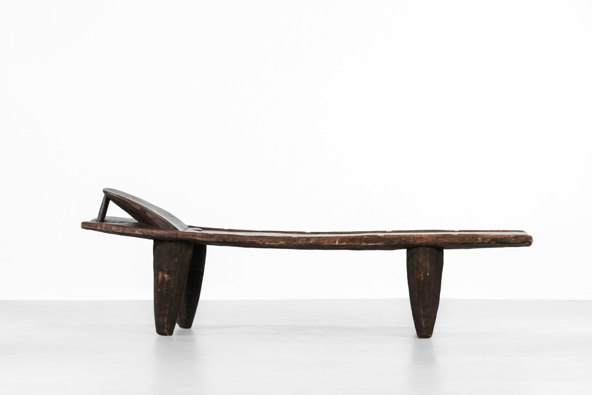 Banquette Lit De Repos En Fonte De Fer - Patine Originale - XIXe Siècle - 120x60cm