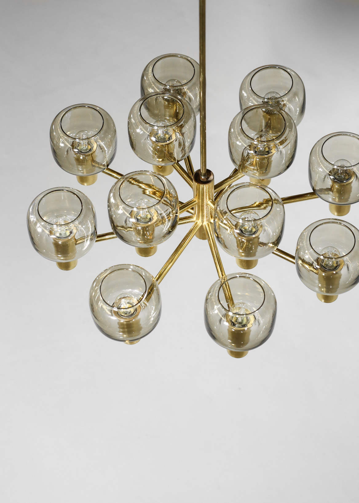 Plafonniers impressionnants Hans-Agne Jakobsson, Markaryd, années 1960