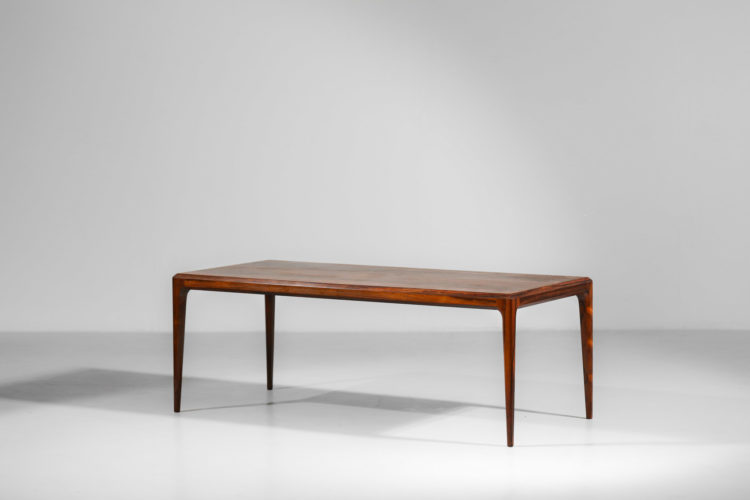 Table basse danoise johannes Andersen en palissandre de rio 9