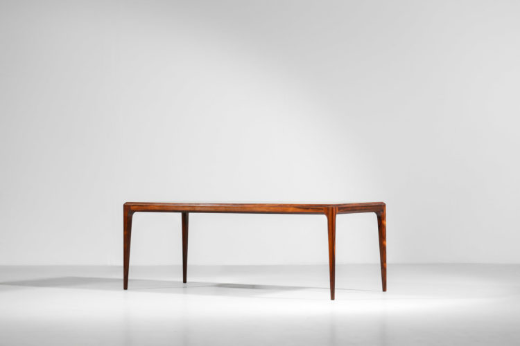 Table basse danoise johannes Andersen en palissandre de rio 9