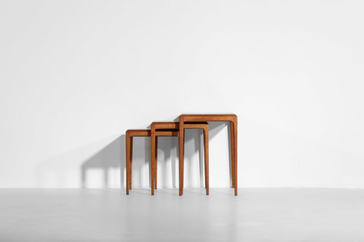 tables gigognes johannes andersen teck scandinave danoise