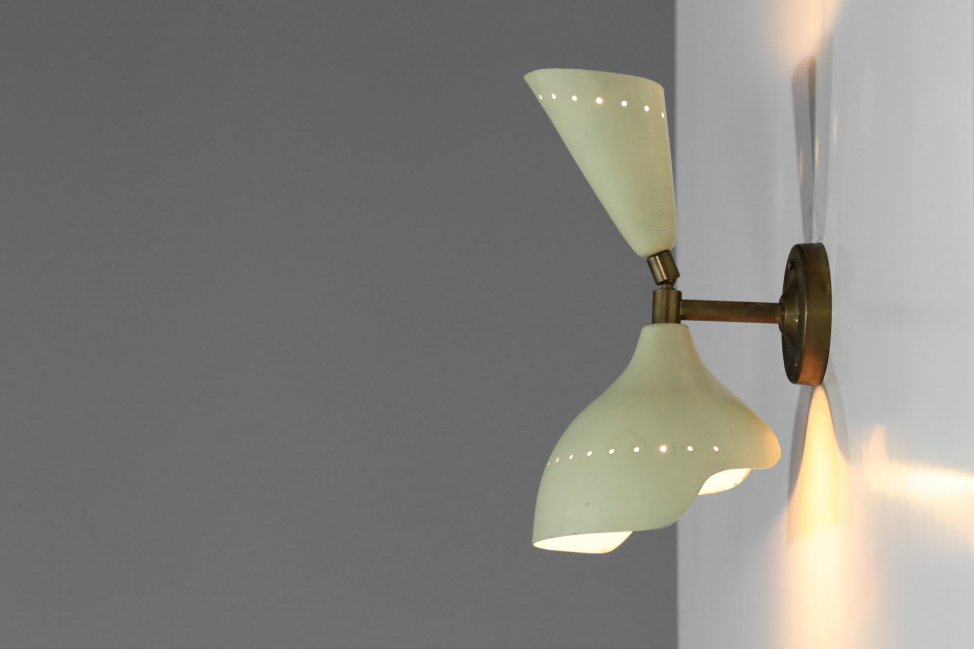 applique italienne années 60 stilnovo arredoluce vintage design Danke