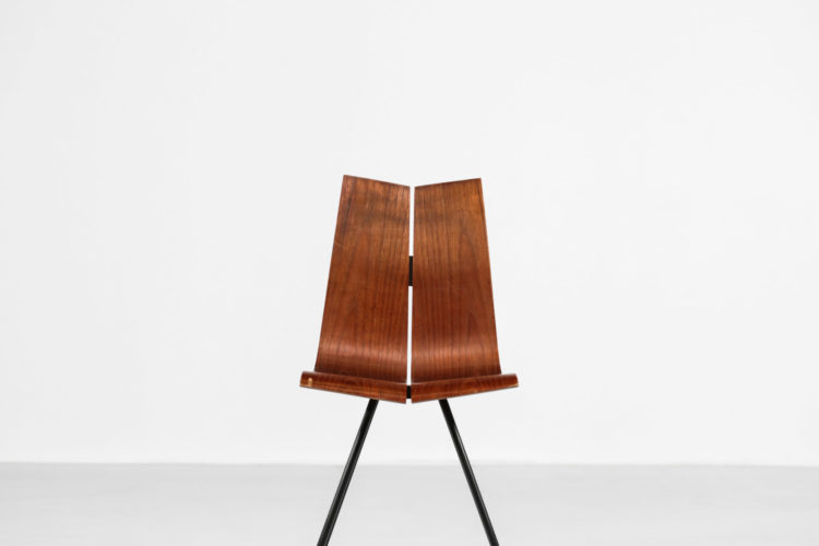 chaise hans bellmann suisse design années 60