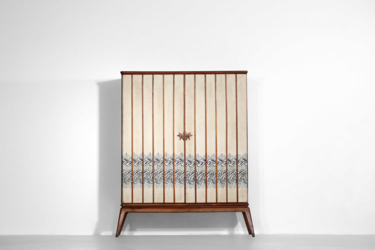 penderie italienne années 60 gio ponti meuble tissus8