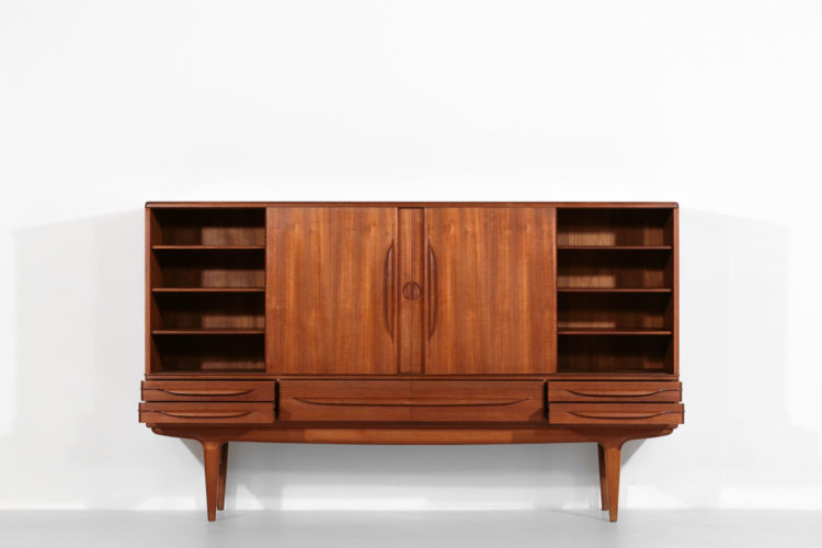 enfilade haute johannes andersen danoise scandinave buffet uldum mobelfabrik