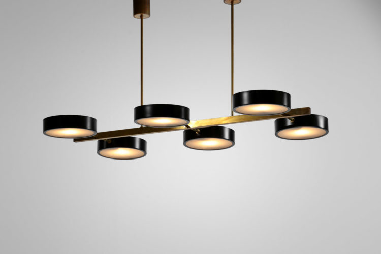 lustre Pia 6 diffuseurs style hans agne jakobsson stilnovo gino sarfatti gatta design italien10