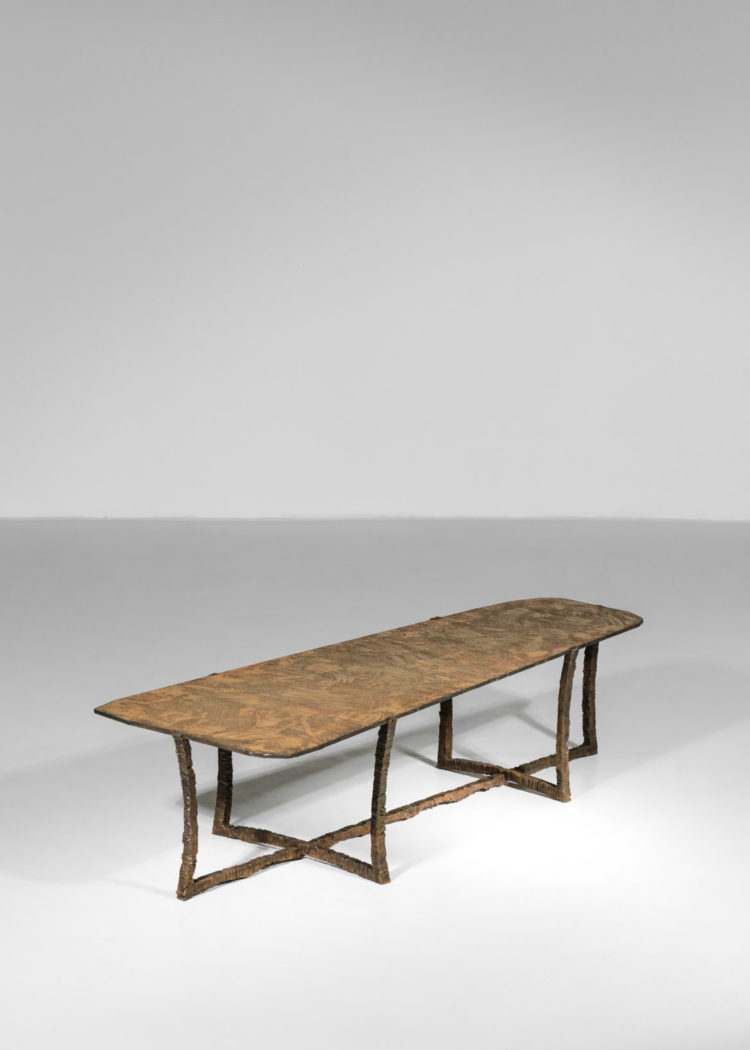 Studio Danke Galerie table basse creation Bryan parlati fer forgé bronze47