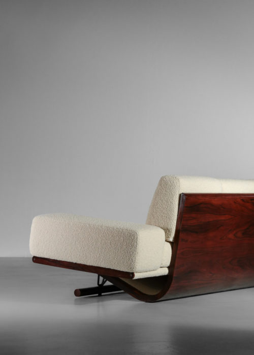 canapé banquette vintage design années 60 palissandre de rio pierre paulin19