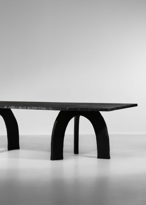 grande table à manger vincent vincent bois brulé design 39