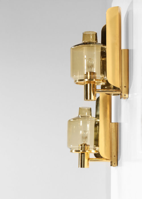 paire d'applique hans agne jakobsson V 222 suedoise scandinave années 606