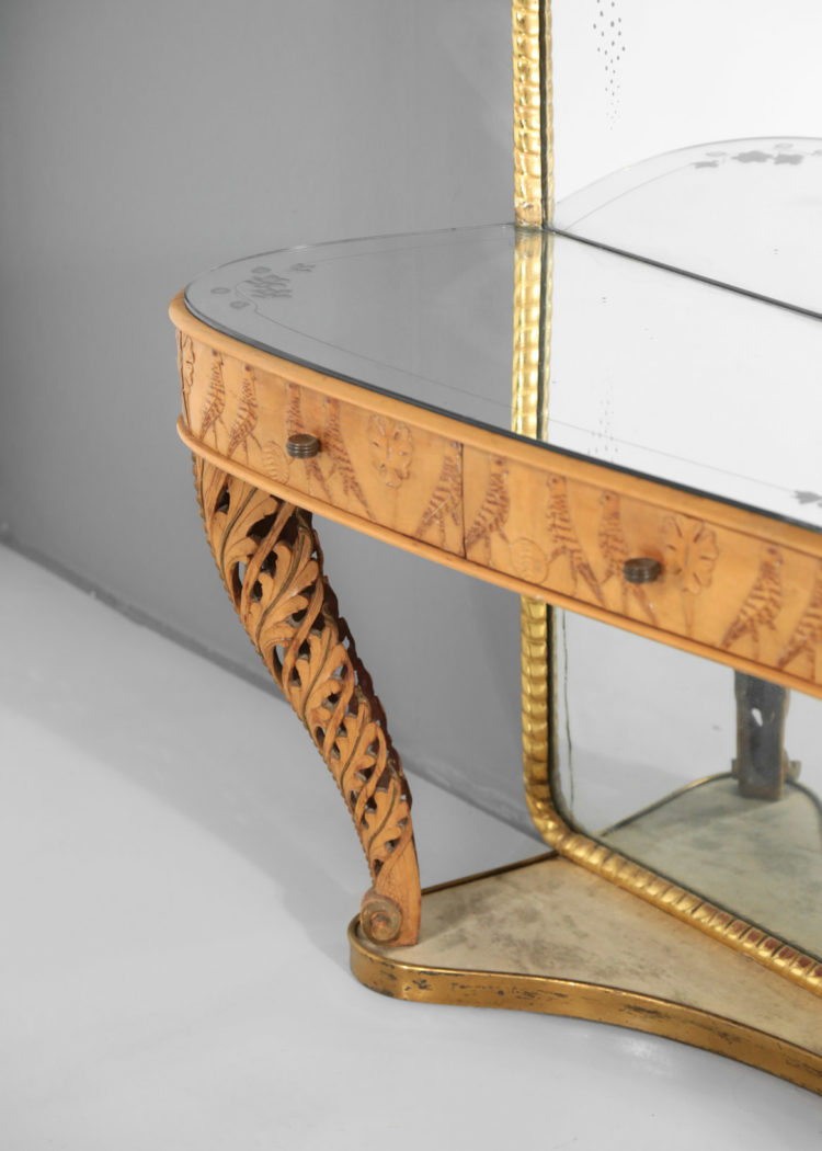 pier luigi colli console italienne miroir design italien