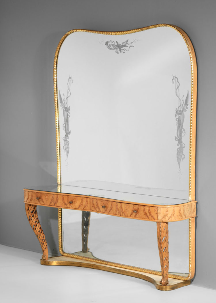 pier luigi colli console italienne miroir design italien4