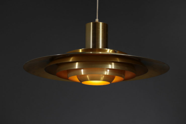 suspension lustre preben fabricius et jorgen kastholm danois scandinave