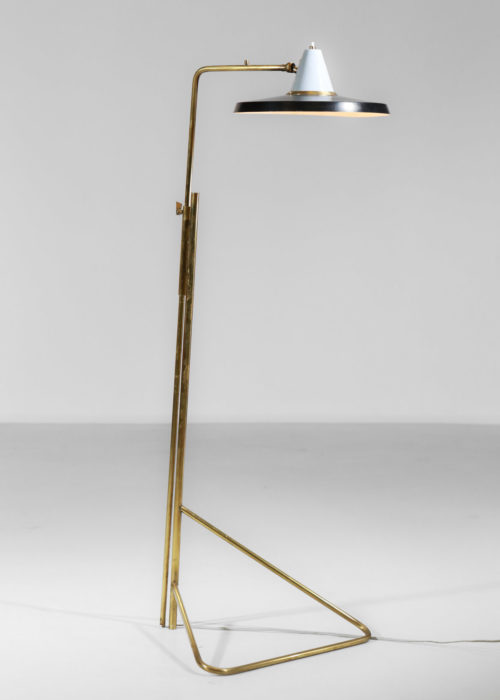 lampadaire style gino sarfatti vintage design italien 10