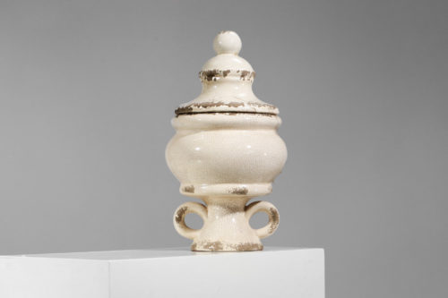vase pot en ceramique craquelé dans le gout de jean michel frank 2