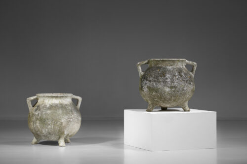 amphore jardiniere willy guhl années 60 70 beton E390