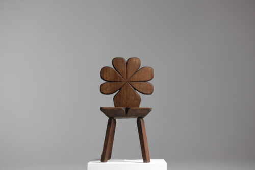 meuble console XIX siecle en bois sculpté piece unique E383