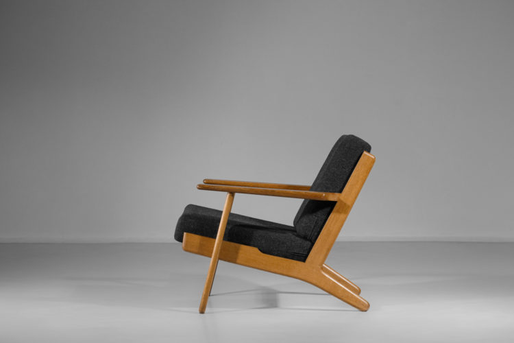 fauteuil hans wegner danoise scandinave GE290 getama F044