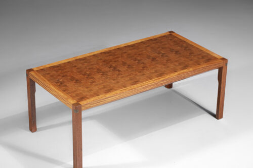 table basse danoise rolf Middelboe pour tranekaer en bois massif scandinave