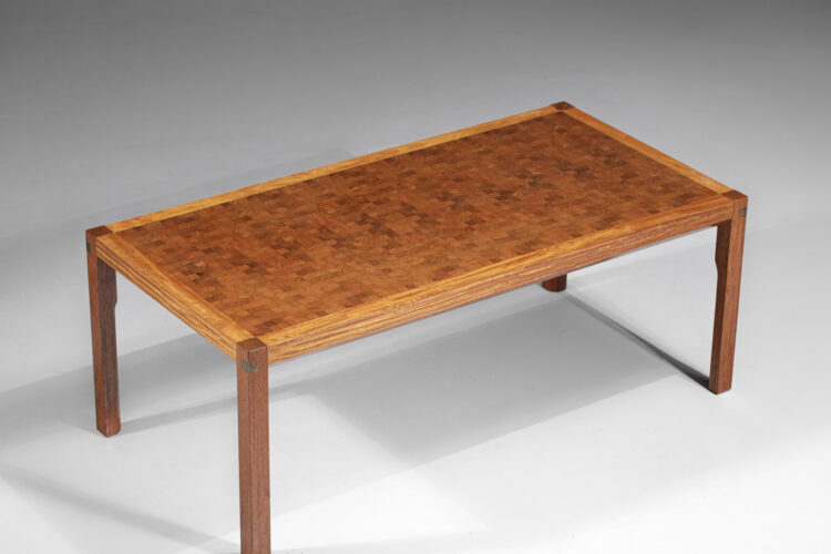 table basse danoise rolf Middelboe pour tranekaer en bois massif scandinave