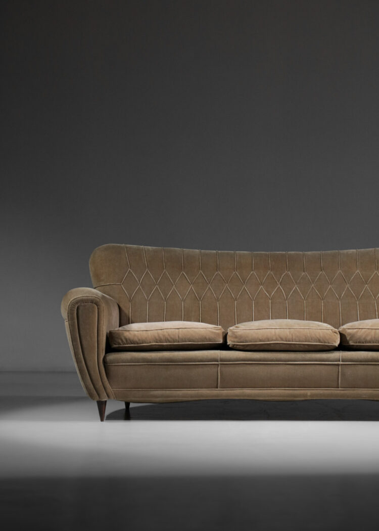 Canapé Gio ponti sofa design italien années 50 F109