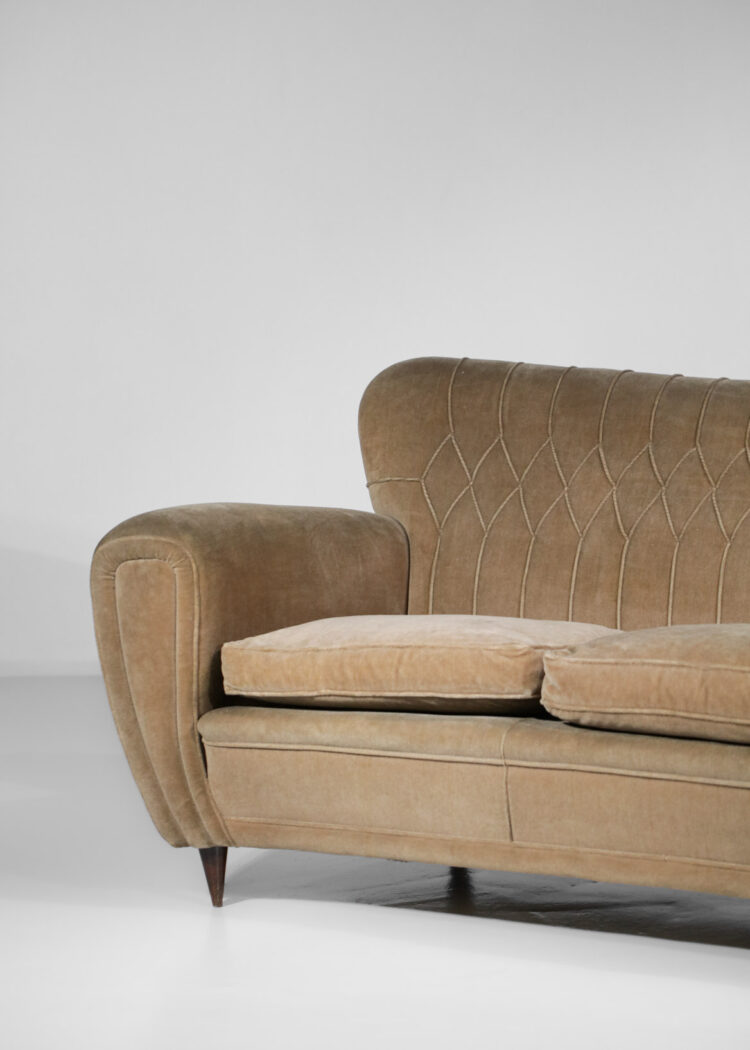 Canapé Gio ponti sofa design italien années 50 F109