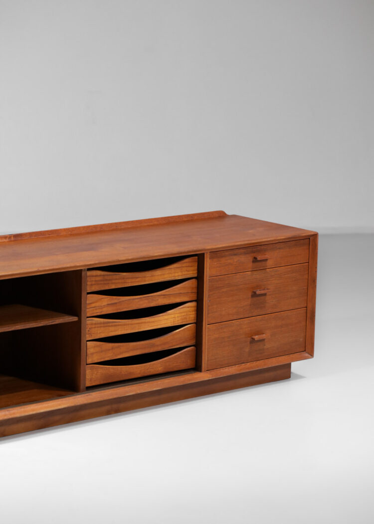 enfilade scandinave arne vodder en teck années 60 sibast danois E513