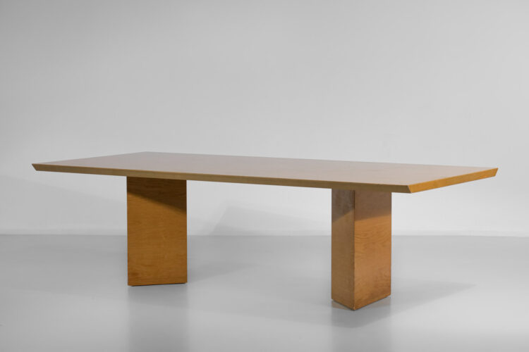 grande table à manger italienne saporiti années 70 E413