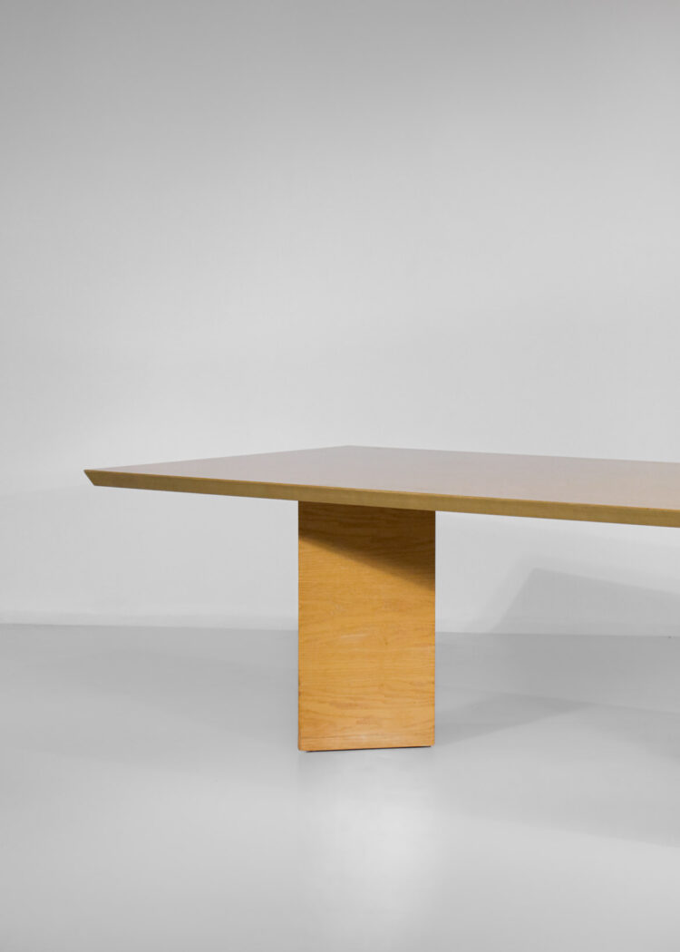 grande table à manger italienne saporiti années 70 E413