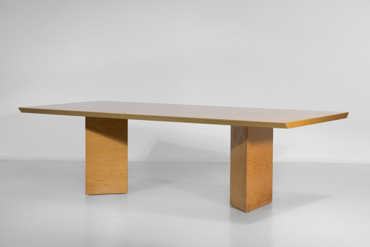 grande table à manger italienne saporiti années 70 E413