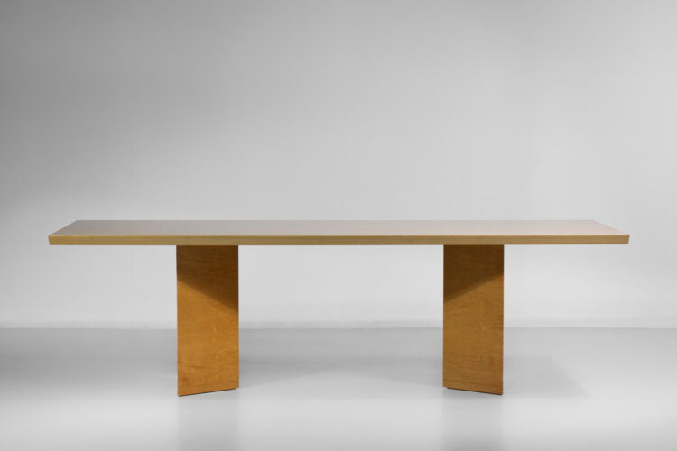 grande table à manger italienne saporiti années 70 E413