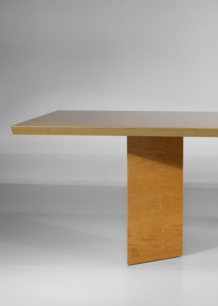 grande table à manger italienne saporiti années 70 E413